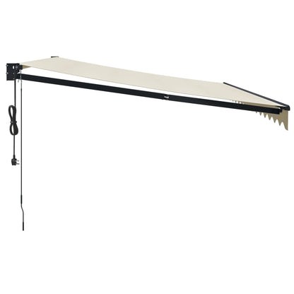 Tenda Sole Automatica Retrattile Crema 4,5x3 m