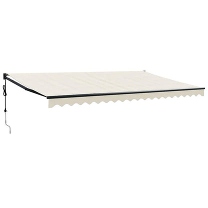 Tenda Sole Automatica Retrattile Crema 5x3 m