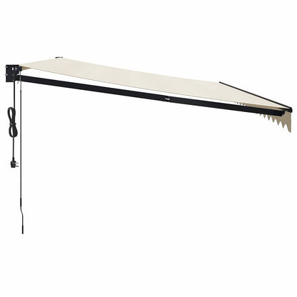 Tenda Sole Automatica Retrattile Crema 5x3 m