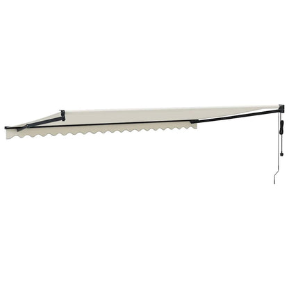 Tenda Sole Automatica Retrattile Crema 5x3 m