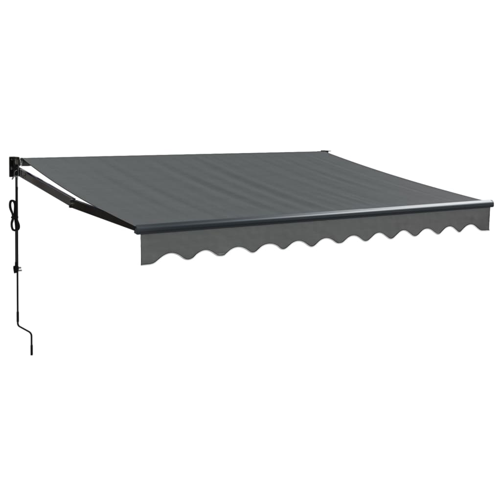 Tenda Sole Automatica Retrattile Antracite 3x2,5 m | homemem39