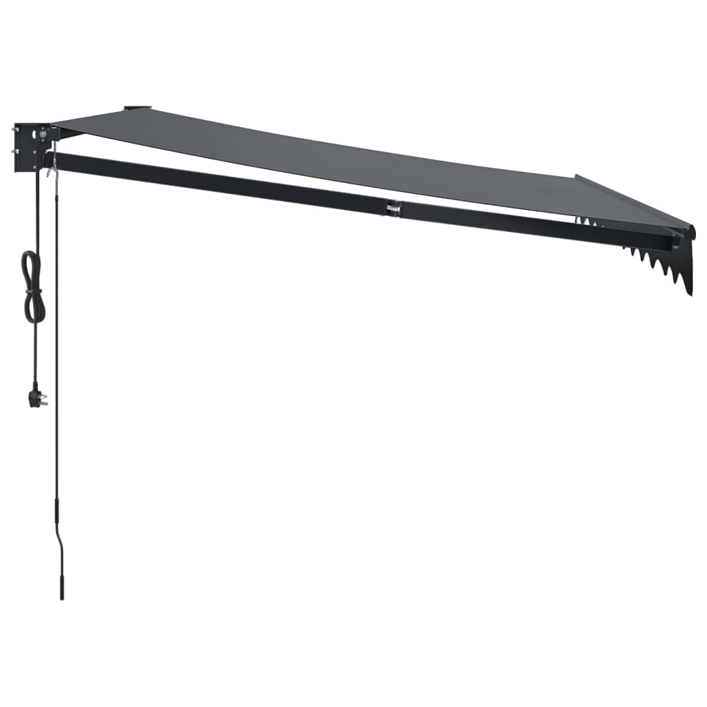 Tenda Sole Automatica Retrattile Antracite 3x2,5 m