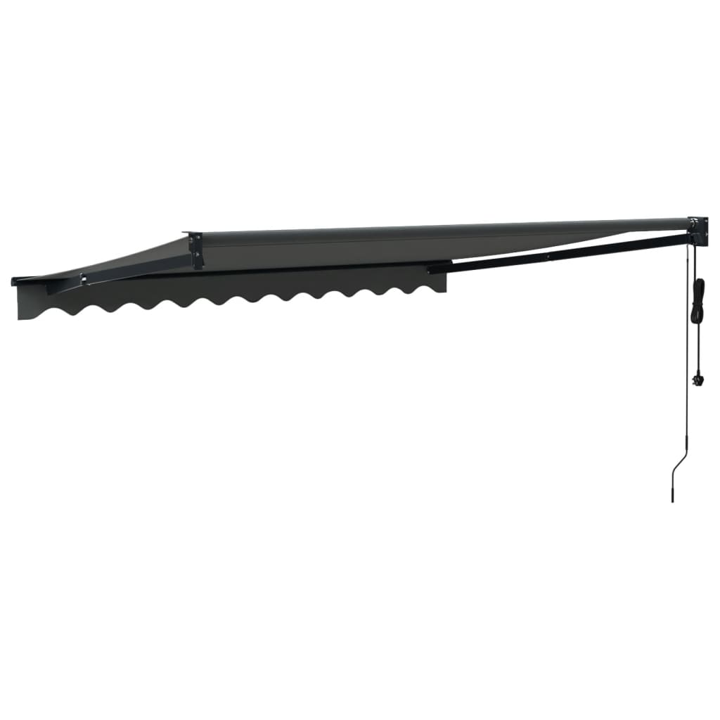 Tenda Sole Automatica Retrattile Antracite 3x2,5 m | homemem39