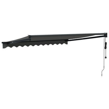 Tenda Sole Automatica Retrattile Antracite 3x2,5 m