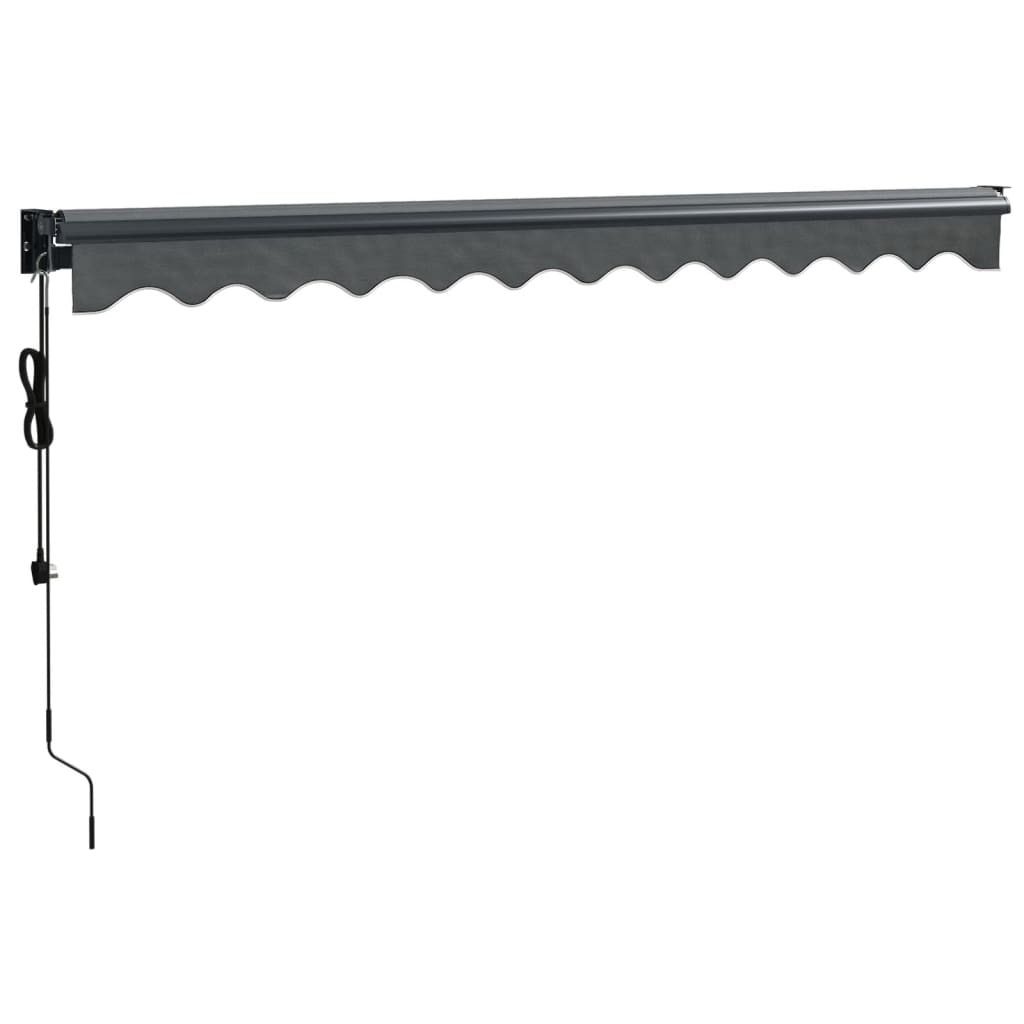 Tenda Sole Automatica Retrattile Antracite 3x2,5 m | homemem39