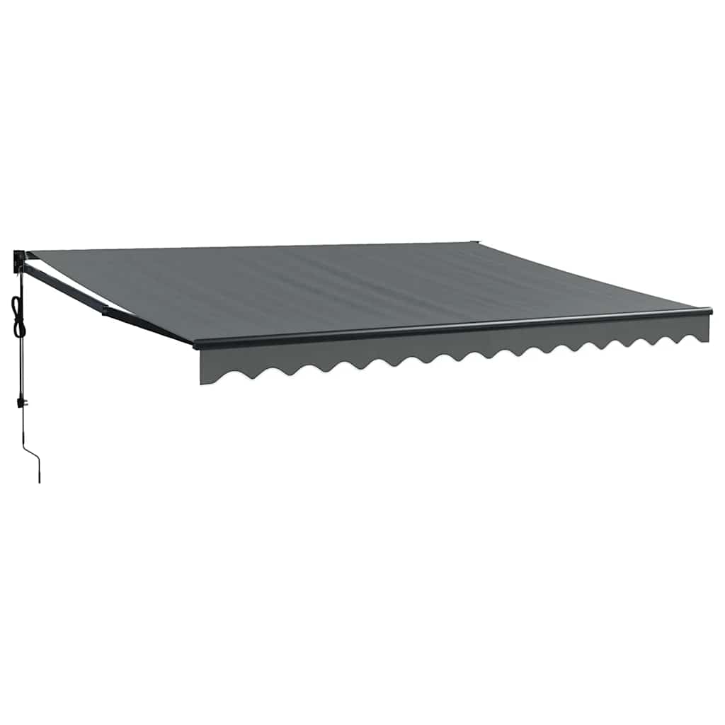 Tenda Sole Automatica Retrattile Antracite 4x3 m | homemem39