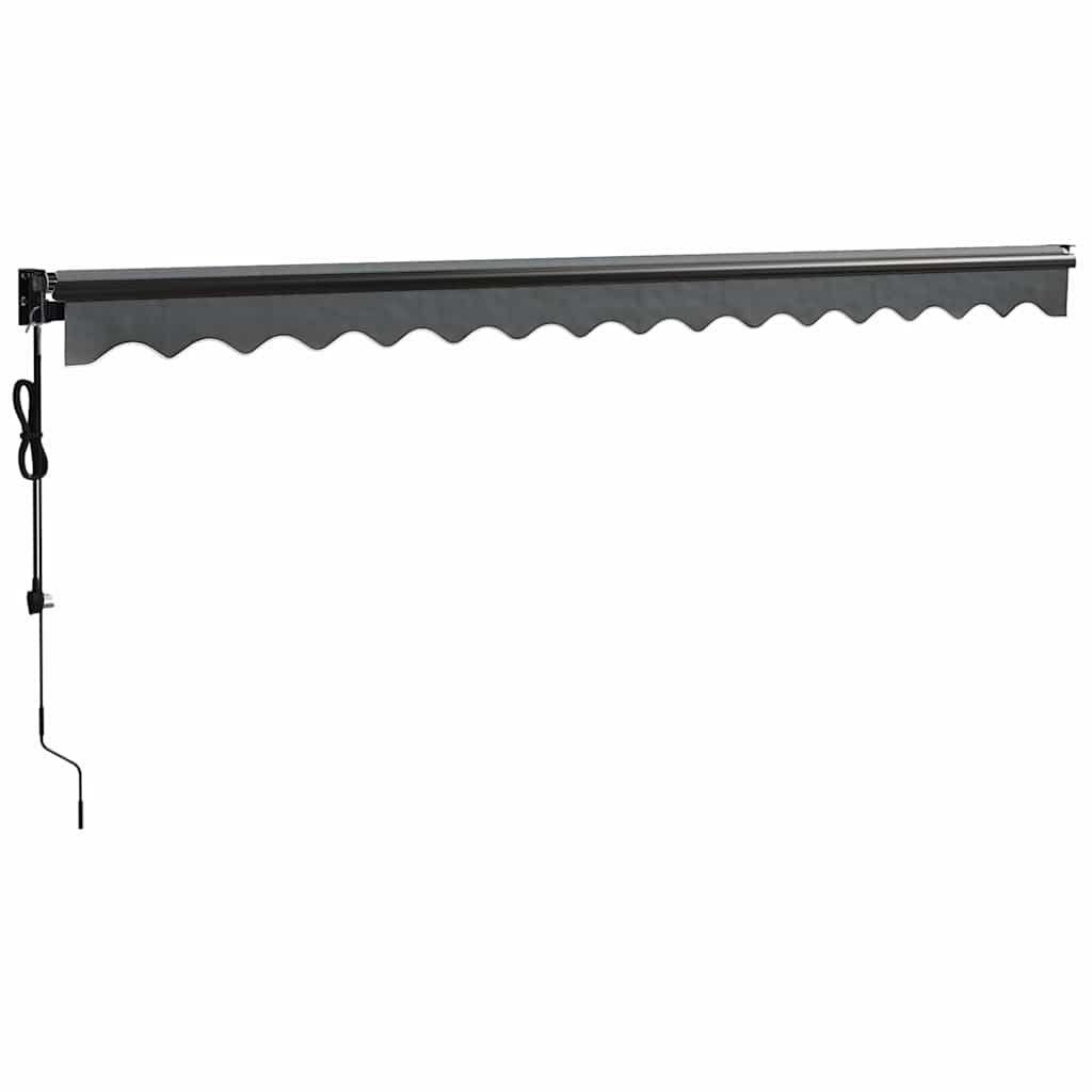 Tenda Sole Automatica Retrattile Antracite 4x3 m