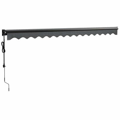 Tenda Sole Automatica Retrattile Antracite 4x3 m