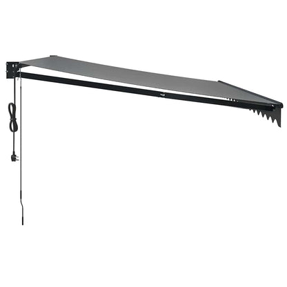 Tenda Sole Automatica Retrattile Antracite 4x3 m | homemem39