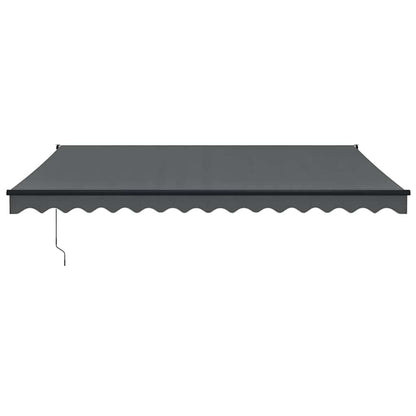 Tenda Sole Automatica Retrattile Antracite 4,5x3 m | homemem39