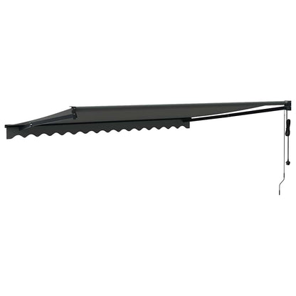 Tenda Sole Automatica Retrattile Antracite 4,5x3 m | homemem39