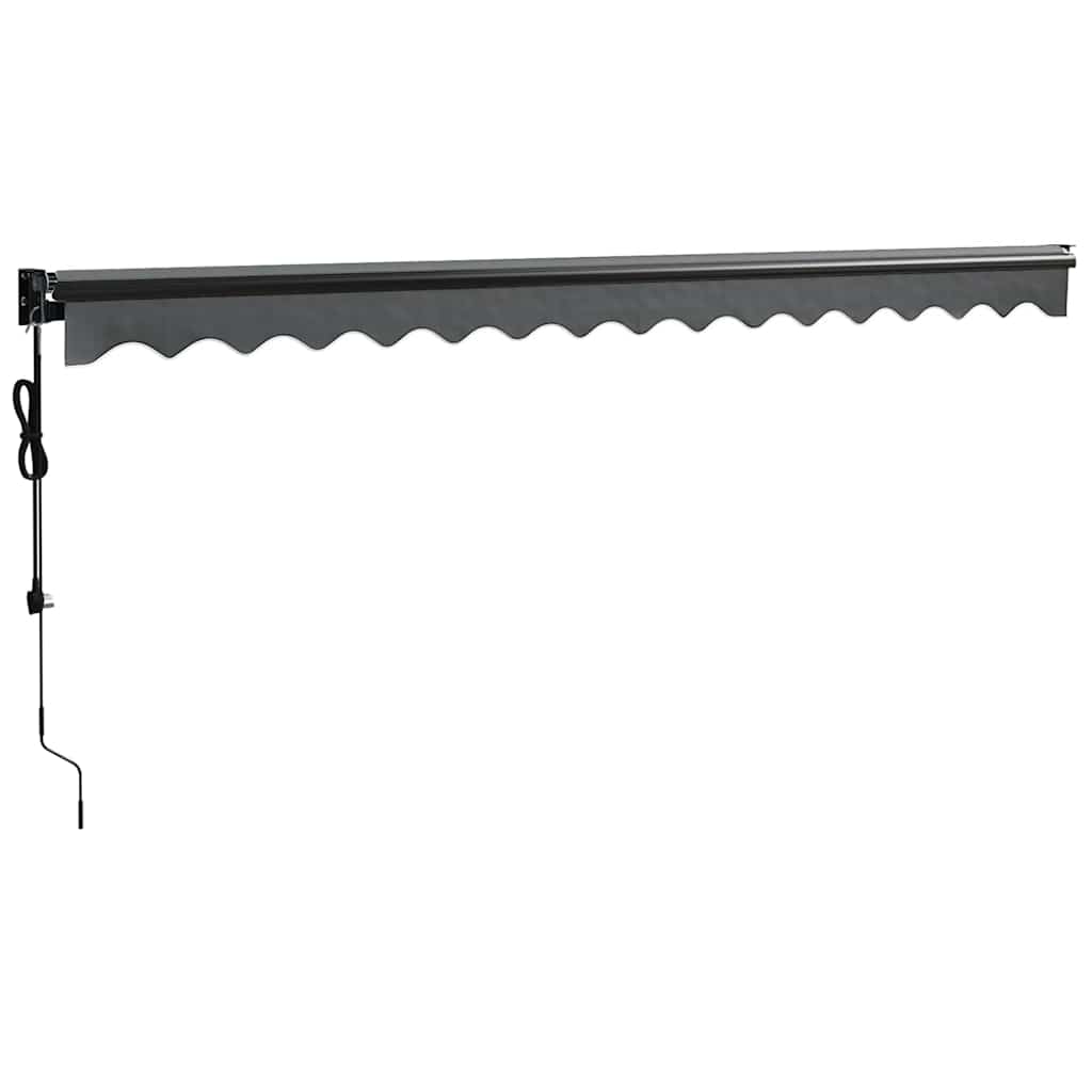 Tenda Sole Automatica Retrattile Antracite 4,5x3 m | homemem39