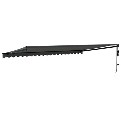 Tenda Sole Automatica Retrattile Antracite 5x3 m | homemem39