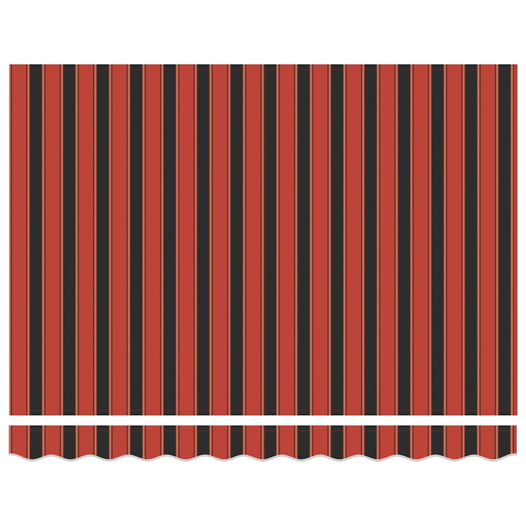 Tenda Sole Automatica Retrattile Arancione e Marrone 3,5x2,5 m - homemem39