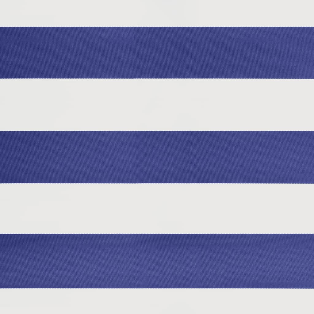 Tenda da Sole Retrattile Blu e Bianca 4x3 m Tessuto e Alluminio - homemem39