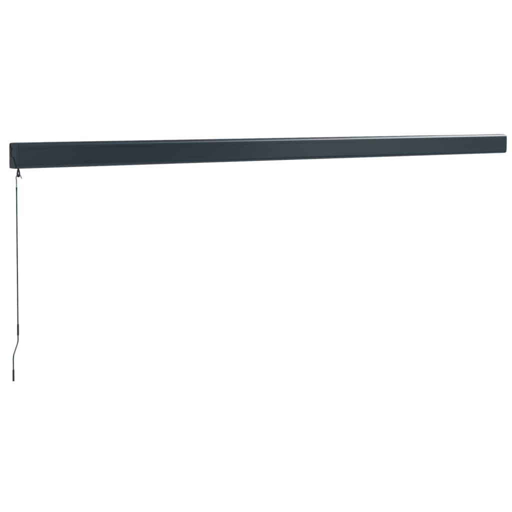 Tenda da Sole Retrattile Crema 5x3 m in Tessuto e Alluminio | homemem39