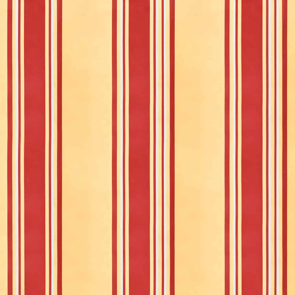 Tenda Retrattile Gialla e Bianca 3x2,5 m in Tessuto e Alluminio - homemem39