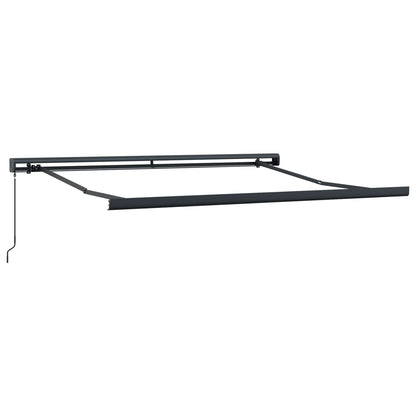| Tenda retrattile | Blu e Bianco con Struttura Bianca 3,5 x 2,5 m
