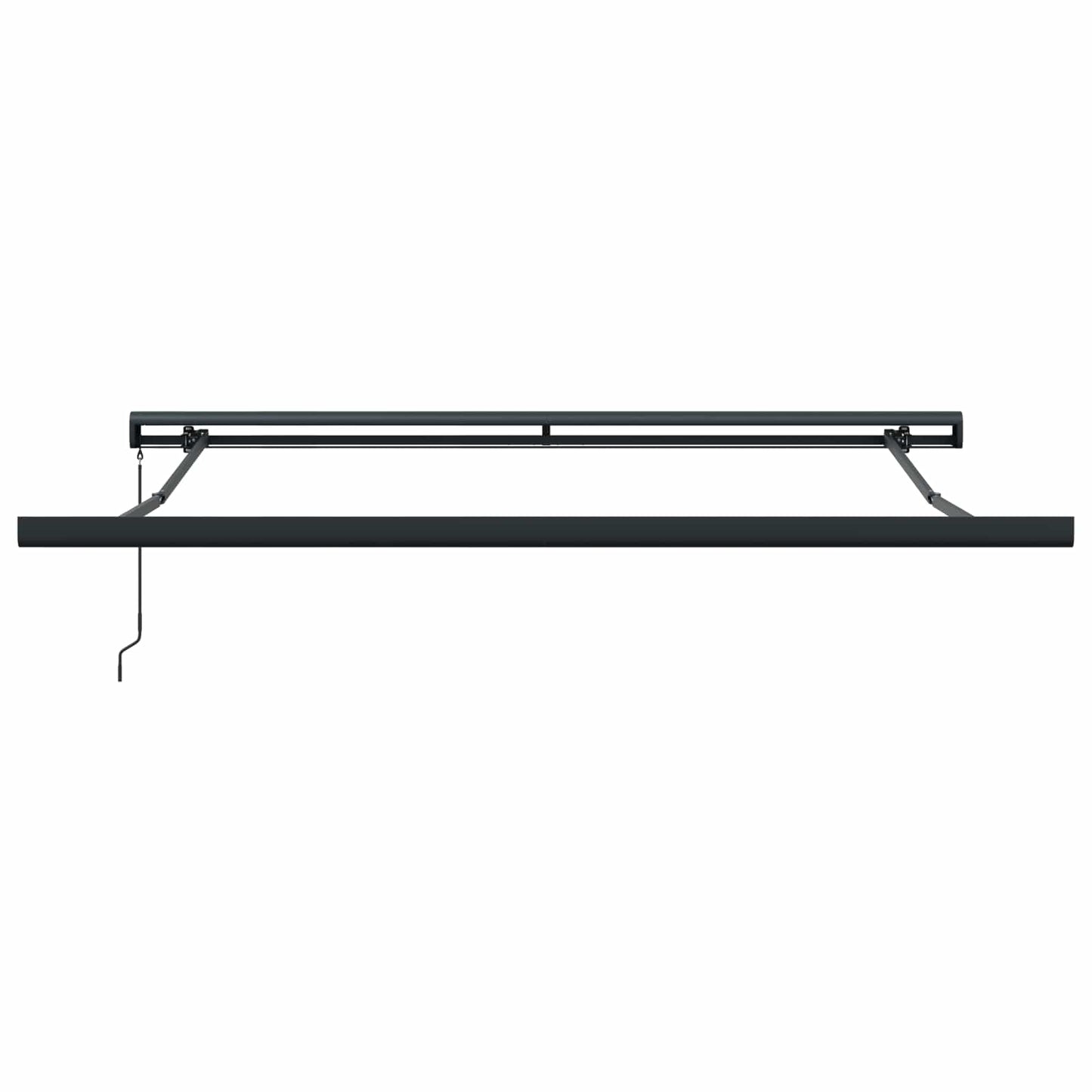 | Tenda retrattile | Blu e Bianco con Struttura Bianca 3,5 x 2,5 m