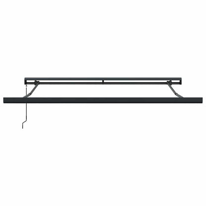 Tenda Retrattile Arancione Marrone 3,5x2,5m Tessuto e Alluminio
