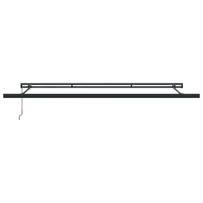 Tenda Sole Retrattile Arancione Marrone 4x3m Tessuto Alluminio | homemem39