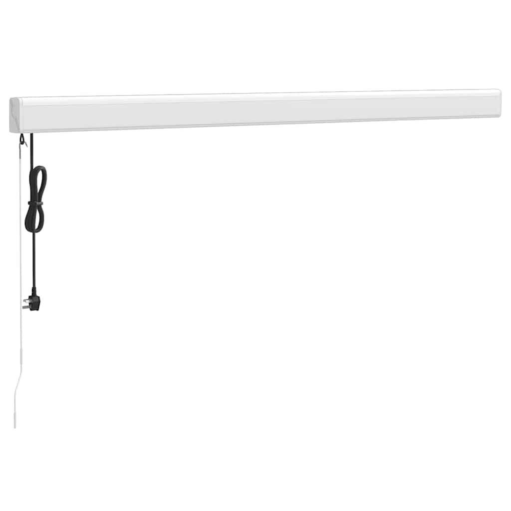 Tenda da Sole Retrattile Crema 3,5x2,5 m in Tessuto e Alluminio | homemem39