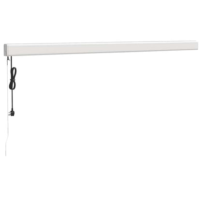 Tenda da Sole Retrattile Crema 4x3 m in Tessuto e Alluminio