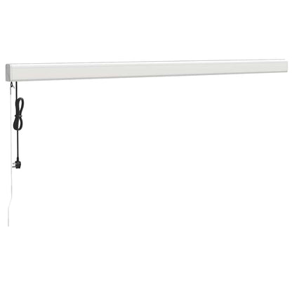 Tenda Sole Retrattile Gialla e Bianca 4x3 m Tessuto e Alluminio - homemem39