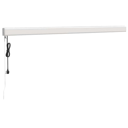 Tenda Retrattile Gialla e Bianca 4,5x3 m in Tessuto e Alluminio - homemem39