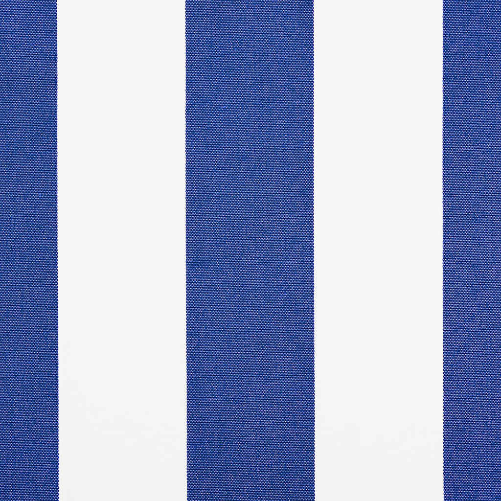 Tenda da Sole Retrattile Blu e Bianca 4x3 m Tessuto e Alluminio - homemem39