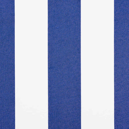 Tenda da Sole Retrattile Blu e Bianca 4x3 m Tessuto e Alluminio - homemem39