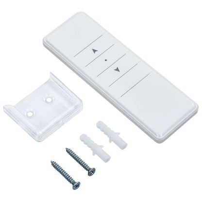 Tenda Retrattile Gialla e Bianca 4,5x3 m in Tessuto e Alluminio - homemem39