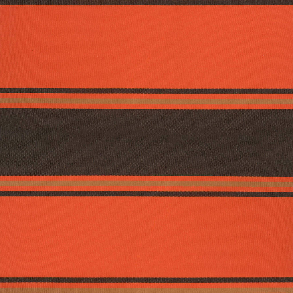 Tenda Retrattile Arancione Marrone 3x2,5 m Tessuto e Alluminio - homemem39