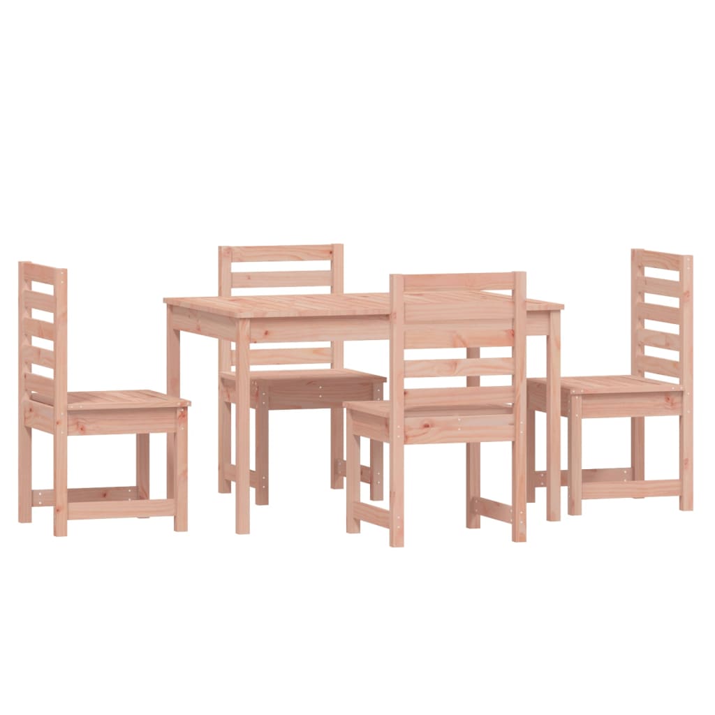 Set da Pranzo per Giardino 5 pz in Legno Massello di Douglas - homemem39