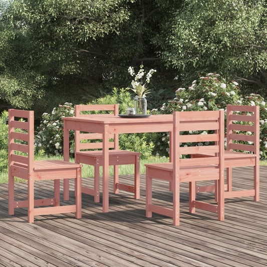 Set da Pranzo per Giardino 5 pz in Legno Massello di Douglas - homemem39