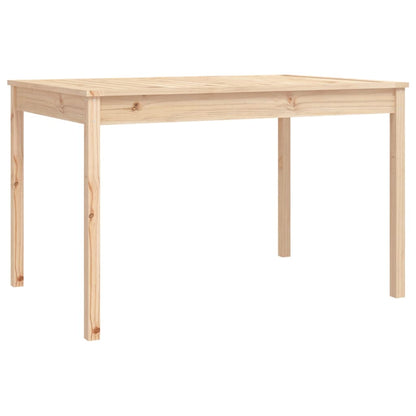 Set da Pranzo per Giardino 4 pz in Legno Massello di Pino