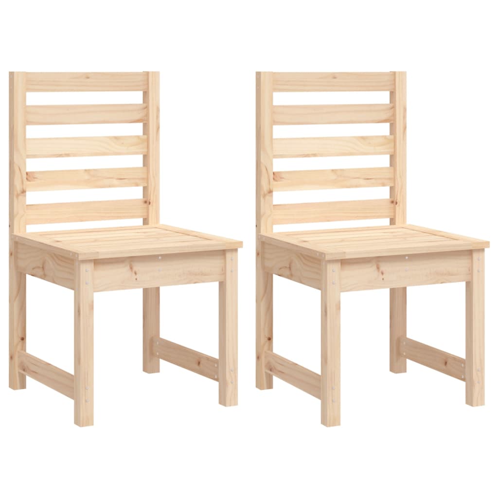 Set da Pranzo per Giardino 4 pz in Legno Massello di Pino - homemem39