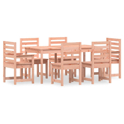 Set da Pranzo per Giardino 7 pz in Legno Massello di Douglas - homemem39
