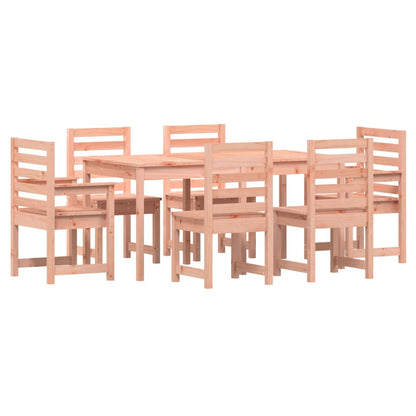 Set da Pranzo per Giardino 7 pz in Legno Massello di Douglas - homemem39