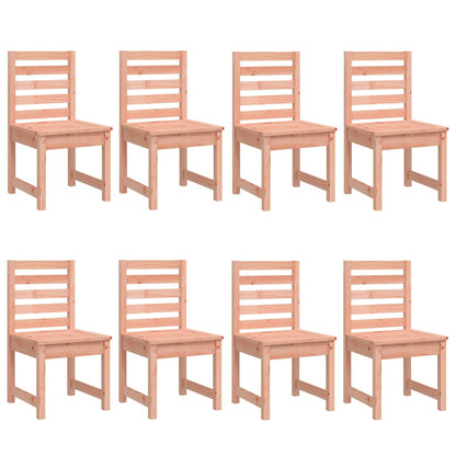 Set da Pranzo per Giardino 11 pz in Legno Massello di Douglas