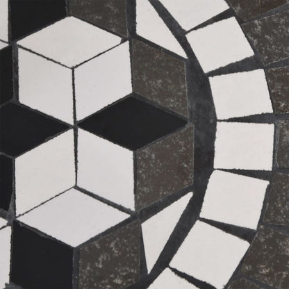 Base per Ombrellone Nero e Bianco Rotonda 12 kg | homemem39