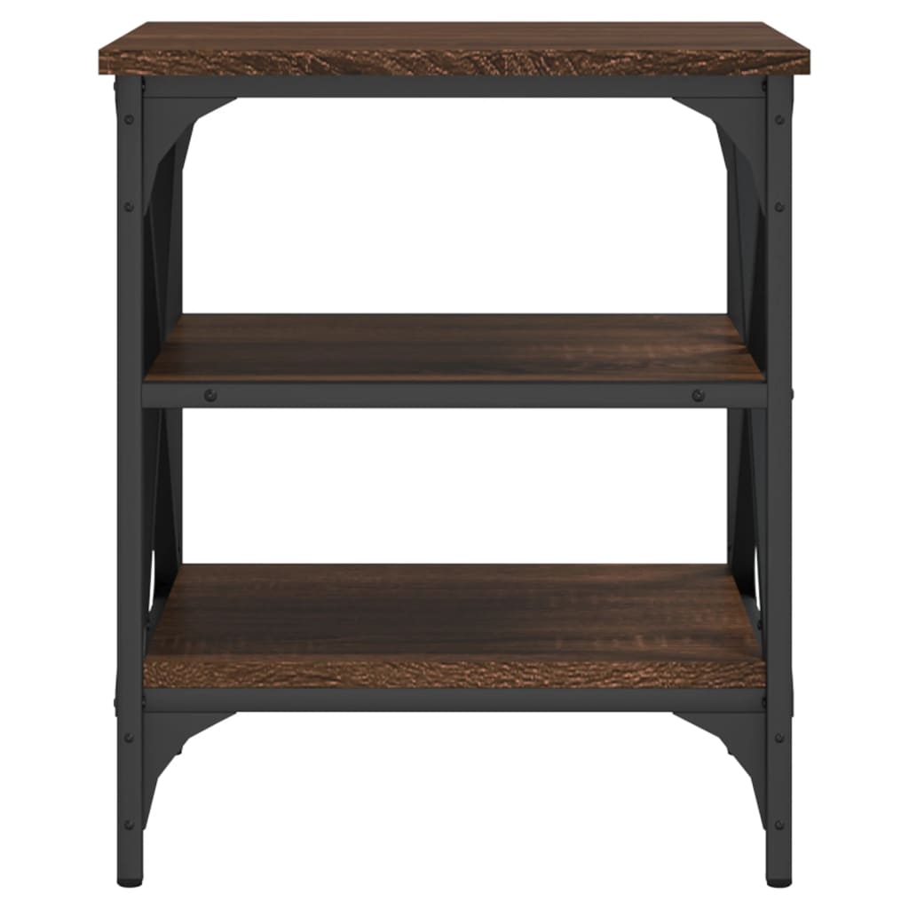 Tavolini 2 pz Rovere Marrone 40x42x50 cm in Legno Multistrato - homemem39