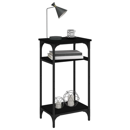 Tavolino Nero 40x30x75 cm in Legno Multistrato | homemem39