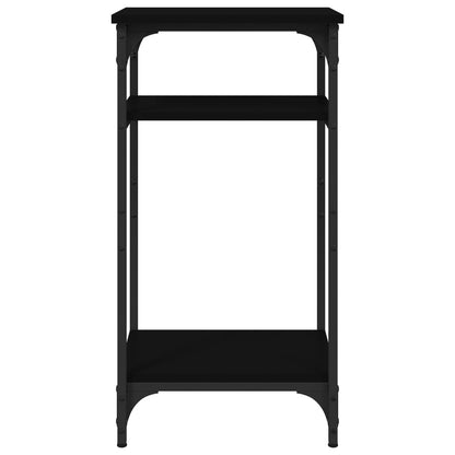 Tavolino Nero 40x30x75 cm in Legno Multistrato - homemem39
