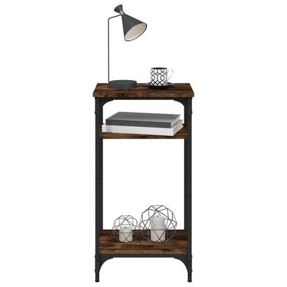 Tavolino Rovere Fumo 40x30x75 cm in Legno Multistrato - homemem39
