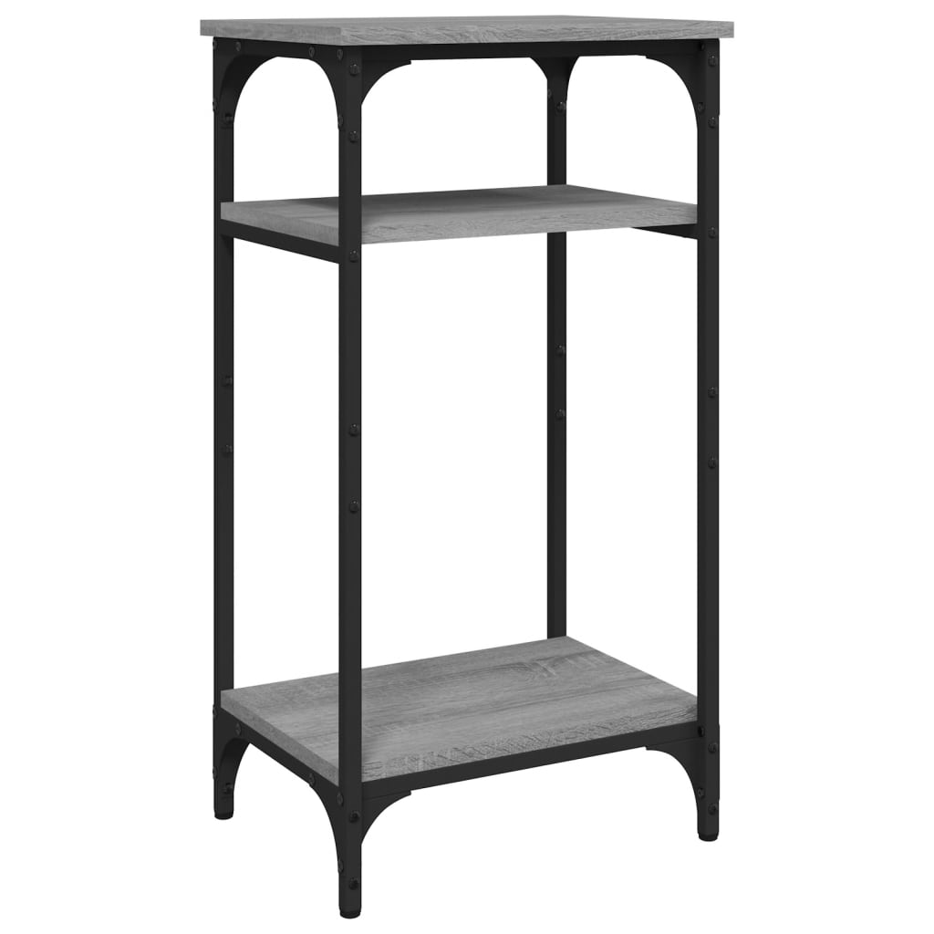 Tavolino Grigio Sonoma 40x30x75 cm in Legno Multistrato - homemem39