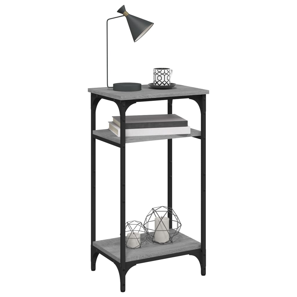 Tavolino Grigio Sonoma 40x30x75 cm in Legno Multistrato | homemem39