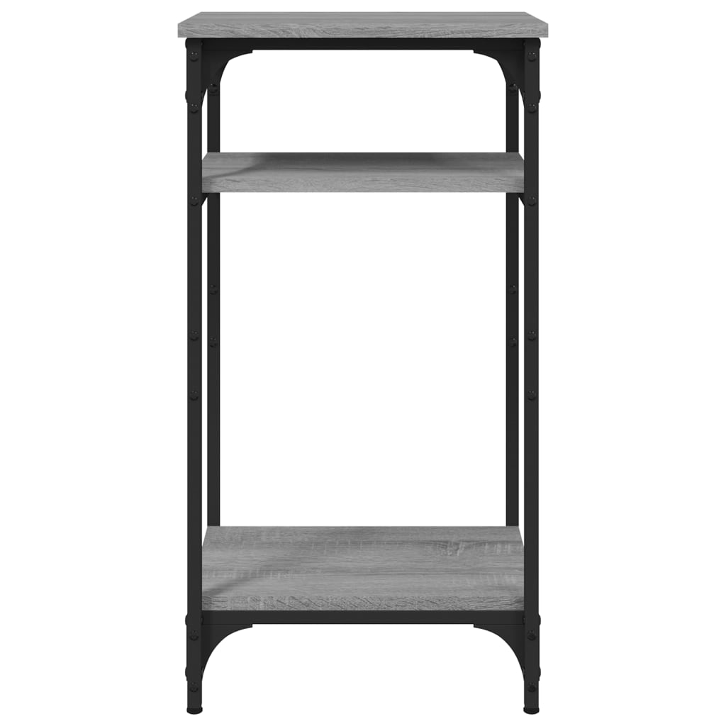 Tavolino Grigio Sonoma 40x30x75 cm in Legno Multistrato - homemem39