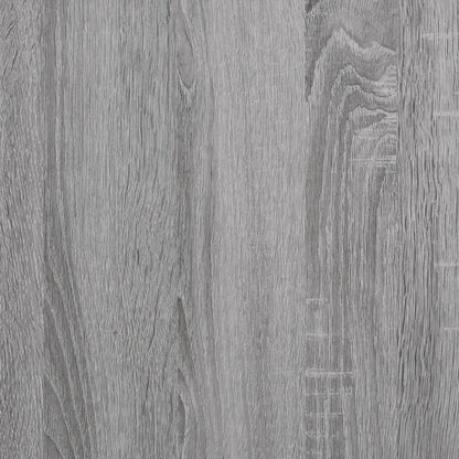 Tavolino Grigio Sonoma 40x30x75 cm in Legno Multistrato - homemem39