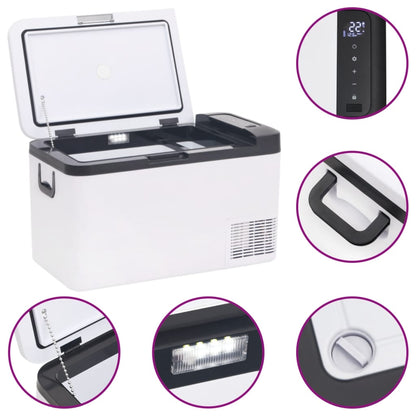 Borsa Frigo con Manico Nera e Bianca 18 L in PP e PE | homemem39